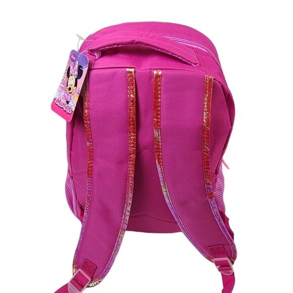 Disney Minnie Mouse Pink New Pop Out 3D Backpack - Picture 5 of 12